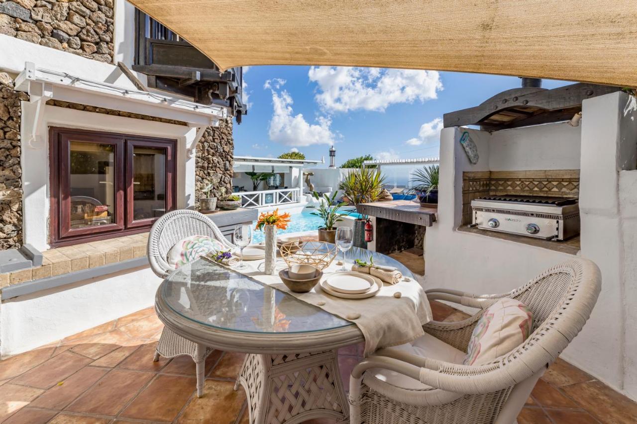 Deluxe Designer Historic Villa Via Lactea, Panoramic Sea Views, Own Private Heated Pool And Subtropical Garden La Asomada  Екстер'єр фото